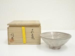 萩焼　梅田陶楽造　茶碗（共箱）